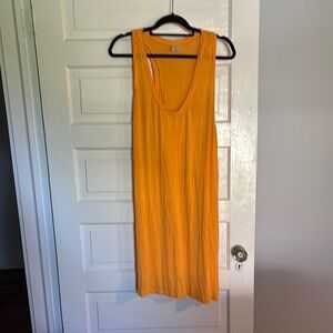 Soma Vibrant Tennessee Orange Sleeveless Racerback Dress